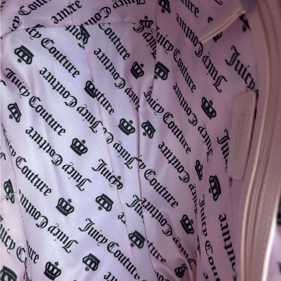 Juicy Couture Pink and Blush Tote with Heart Charm - Picture 7 of 8